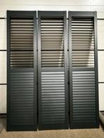 Shutterpanelen  (Jasno) zwart 3 stuks, Ophalen, Minder dan 100 cm, Zo goed als nieuw, Grijs