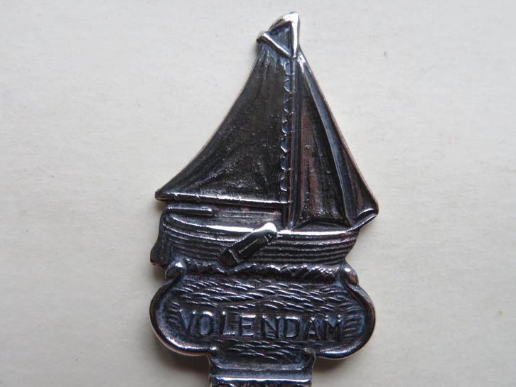 Lepeltje Volendam Zeilboot / Botter, Antiek en Kunst, Antiek | Bestek, Verzenden