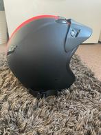 2x MTR Motorhelm Maat M - Zwart/Rood - Zeer Goed!, Overige merken, M, Heren, Jethelm