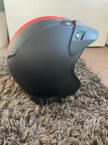 2x MTR Motorhelm Maat M - Zwart/Rood - Zeer Goed! beschikbaar voor biedingen