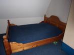 bed compleet, Huis en Inrichting, Slaapkamer | Bedden, Ophalen, Gebruikt, Eenpersoons, Bruin