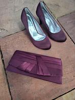 Clutch & pumps maat 38, Ophalen of Verzenden, Zo goed als nieuw, Overige kleuren