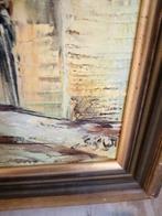 Schitterend olieverf op doek 40x50 cm gesigneerd., Verzenden