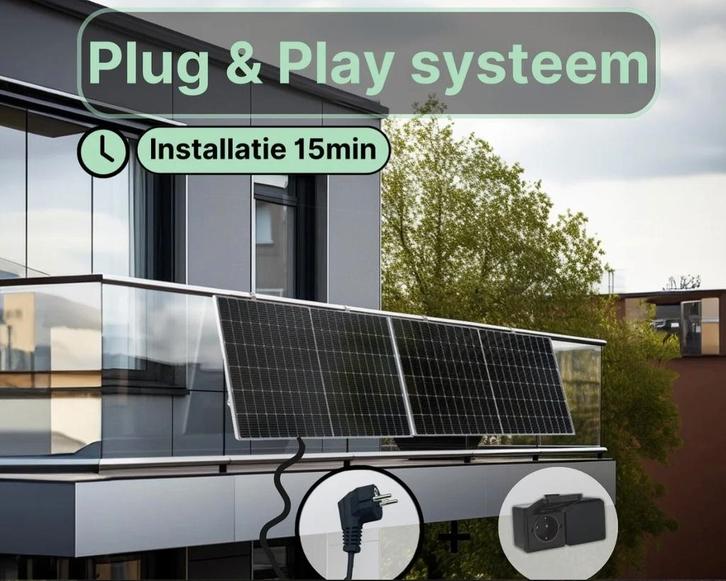 2 505 Wp zonnepanelen DMEGC + APsystemsDS3 – Plug & Play, Doe-het-zelf en Verbouw, Zonnepanelen en Toebehoren, Zo goed als nieuw