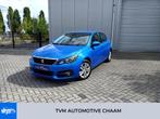 Peugeot 308 1.2 PureTech Blue Lease GT camera pdc carplay, Voorwielaandrijving, Stof, Gebruikt, Zwart