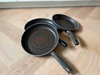 Koekenpannen 3st TEFAL, Ophalen, Zo goed als nieuw, Overige materialen, Koekenpan of Braadpan