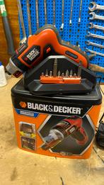 Black&Decker schroefboormachine op accu + acculader Compleet, Minder dan 400 watt, Variabele snelheid, Ophalen of Verzenden, Zo goed als nieuw