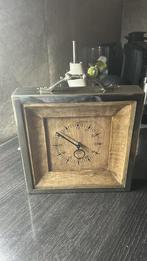 River Maison klok, Ophalen of Verzenden, Zo goed als nieuw, Analoog, Wekker of Tafelklok