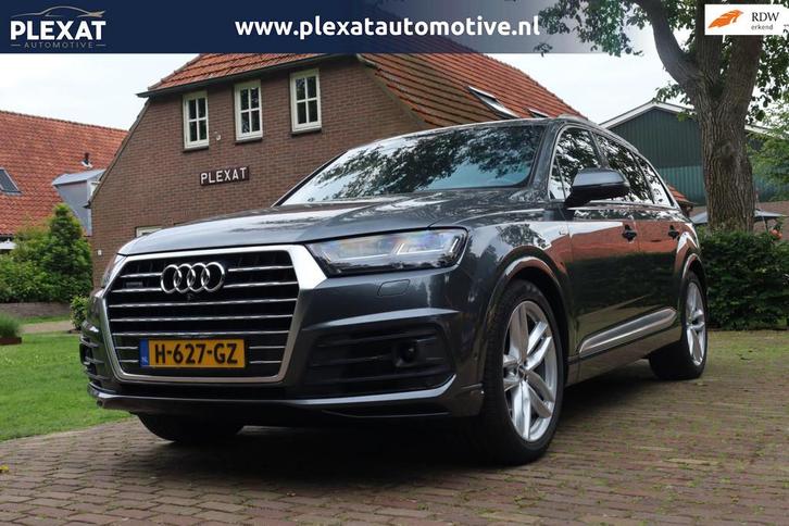Audi Q7 3.0 TFSI quattro Pro Line + 7-Persoons Aut. | Alcant, Auto's, Audi, Bedrijf, Te koop, Q7, 360° camera, 4x4, ABS, Achteruitrijcamera