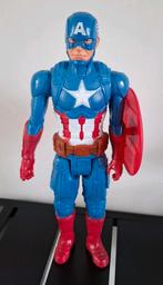 Captain Amerika actiefiguur met schild, Kinderen en Baby's, Speelgoed | Actiefiguren, Ophalen of Verzenden, Zo goed als nieuw