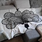 Vintage Ikea stof prachtig paneel Cilla Ramnek 2008  1101, Hobby en Vrije tijd, Stoffen en Lappen, 120 cm of meer, Wit, Ophalen of Verzenden