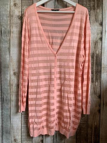 Super mooi roze vest van Promiss (Maat 50) beschikbaar voor biedingen