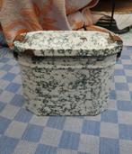 emaille etensdrager/ emaille gamel/ emaille bakje, Ophalen of Verzenden