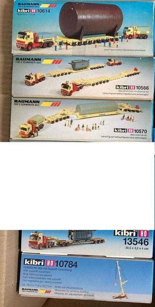 Kibri modellen Baumann NIEUW en ONGEBOUWD, Hobby en Vrije tijd, Modelauto's | 1:87, Nieuw, Bus of Vrachtwagen, Overige merken
