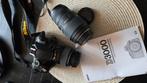 Nikon D3000 + 18-55mm + Sigma 70-300mm DG Telelens –compleet, Ophalen of Verzenden, Gebruikt, Nikon