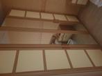 Slaapkamer meublement grenen 160cm breed met, Huis en Inrichting, Slaapkamer | Bedden, Ophalen, Tweepersoons, Hout