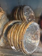 Rotan Hangmand - 35x16cm, Minder dan 30 cm, Minder dan 60 cm, Rond, Nieuw