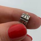 W5 Pandora goud op zilveren stopper bedel stralend, Sieraden, Tassen en Uiterlijk, Bedels, Pandora, Ophalen of Verzenden, X, Zilver