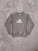 Vintage Adidas Trui XXS Sweater 90s Baggy Grijs, Ophalen of Verzenden, Zo goed als nieuw, Adidas, Grijs