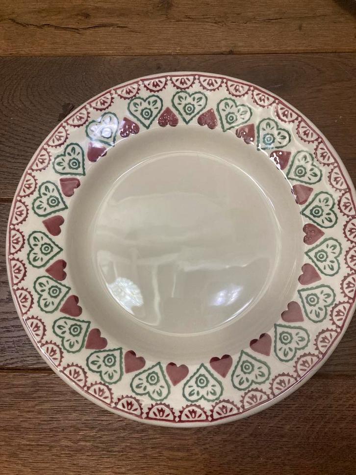 Emma Bridgewater Xmas Sampler dinerbord, second., Huis en Inrichting, Keuken | Servies, Nieuw, Bord(en), Overige stijlen, Aardewerk