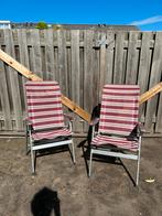 Crespo kampeerstoelen, Caravans en Kamperen, Kampeermeubelen, Ophalen, Gebruikt, Campingstoel