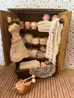 Linnenkast met toenehoren, Verzamelen, Ophalen of Verzenden, Nieuw, Poppenhuis