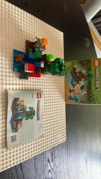 Lego Minecraft 21240, Ophalen of Verzenden, Zo goed als nieuw, Complete set, Lego