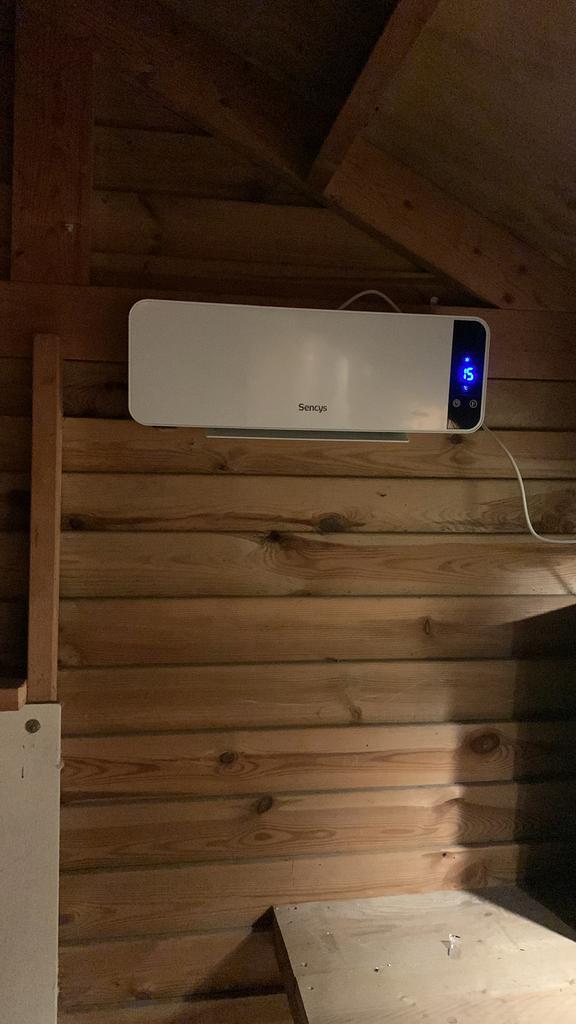 Sencys elektrische convector 2x, Huis en Inrichting, Kachels, Zo goed als nieuw, Overige soorten, Elektrisch, Ophalen