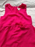 Feestelijke jurk maat 140 met roos voorop, ophalen, Ophalen, Meisje, BPC, Zo goed als nieuw