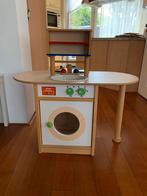 Houten keukentje /wasmachine, Ophalen, Gebruikt, Hout, Speelkeuken