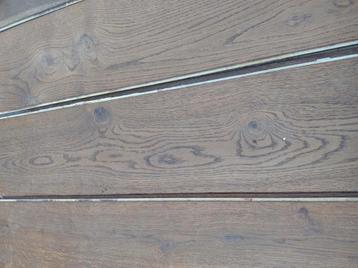 70 m2 rustieke eiken lamelparket vloer  beschikbaar voor biedingen