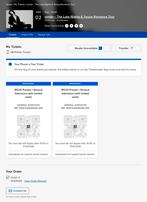 Sombr Amsterdam AFAS 2x Staanplaatsen, Twee personen, Maart