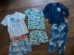 Vingino pyjama en shortama en Hema shortama maat 110 116, Kinderen en Baby's, Ophalen of Verzenden, Zo goed als nieuw, Meisje