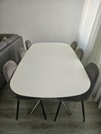 BoConcept eettafel met verlengstuk 185cm, Zo goed als nieuw, Vijf personen of meer, 150 tot 200 cm, Rechthoekig