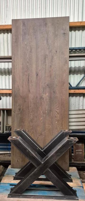 Eikenhouten Tafel - De Bommel - 260x100cm beschikbaar voor biedingen