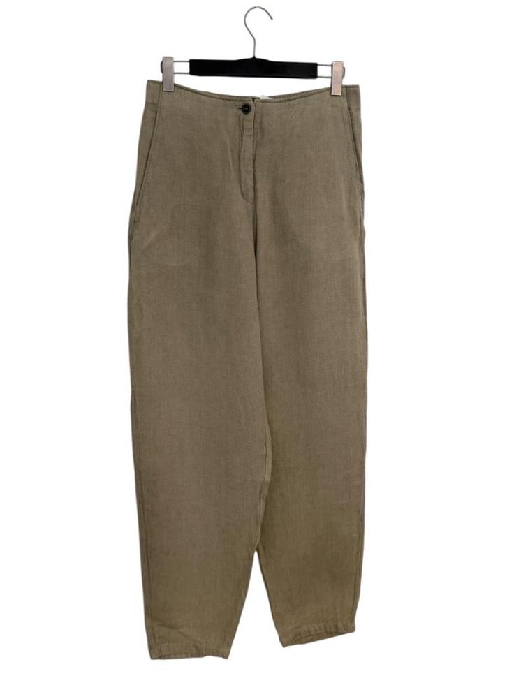 Oska broek L, Kleding | Dames, Broeken en Pantalons, Zo goed als nieuw, Maat 42/44 (L), Beige, Lang, Ophalen of Verzenden