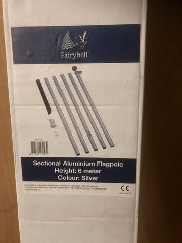Vlaggenmast, deelbaar, Fairybell beschikbaar voor biedingen