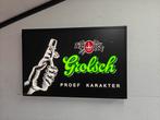 Grolsch lichtbak 126x83, Verzamelen, Biermerken, Ophalen, Zo goed als nieuw, Reclamebord, Plaat of Schild, Grolsch