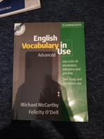 English Vocabulary in use Cambridge met cd, Boeken, Studieboeken en Cursussen, Zo goed als nieuw, Alpha, Cambridge university press