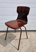 41 x Pagholz OBO design stoelen Vintage schoolstoelen retro, Huis en Inrichting, Ophalen of Verzenden, Zo goed als nieuw, Rood
