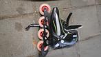 Skeelers, Sport en Fitness, Skeelers, Ophalen, Gebruikt, Inline skates 4 wielen, Dames