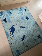 Vloerkleed Dino’s - IKEA - blauw, Huis en Inrichting, Stoffering | Tapijten en Kleden, 100 tot 150 cm, Blauw, 100 tot 150 cm, Zo goed als nieuw