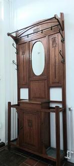 Staande Franse antieke eiken  kapstok, Antiek en Kunst, Antiek | Meubels | Kasten, Ophalen