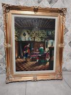 17e eeuws uitstraling schilderij, Ophalen
