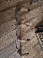 Oude stoere kapstok met herten pootjes, Wandkapstok, Heikant 21 Kaatsheuvel, Belle Vieille Brocante, Ophalen of Verzenden