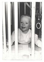 954551	Vintage	oude kinderkaart	Baby	1959	 Gelopen met postz