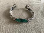 Zamak armband (119) groen, Met kristal, Overige materialen, Nieuw, Ophalen of Verzenden