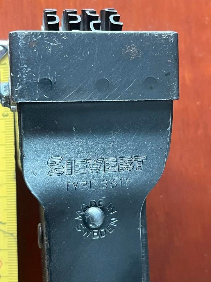 Sievert Type 3611 Gereedschap - Made in Sweden, Doe-het-zelf en Verbouw, Gereedschap | Handgereedschap, Gebruikt, Ophalen of Verzenden