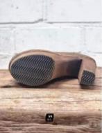 XUZ - Handmade leren klompjes laarzen maat 40 - Nieuw €200, Bruin, Lage of Enkellaarzen, Ophalen of Verzenden, X