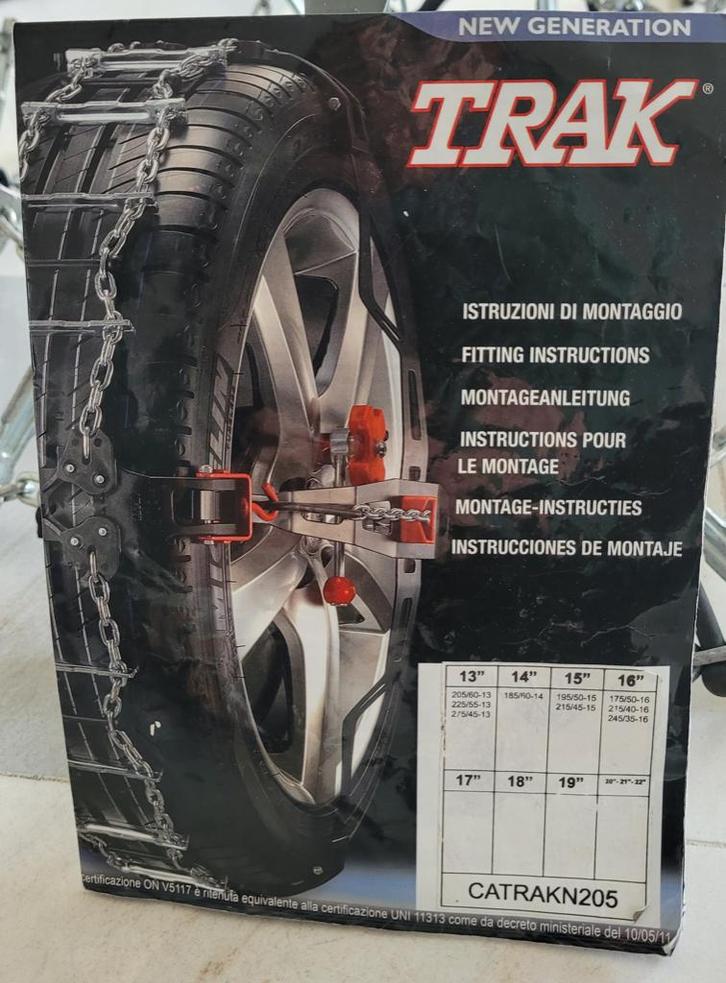 Trak sneeuwkettingen Maggi group, Auto diversen, Sneeuwkettingen, Zo goed als nieuw, Ophalen